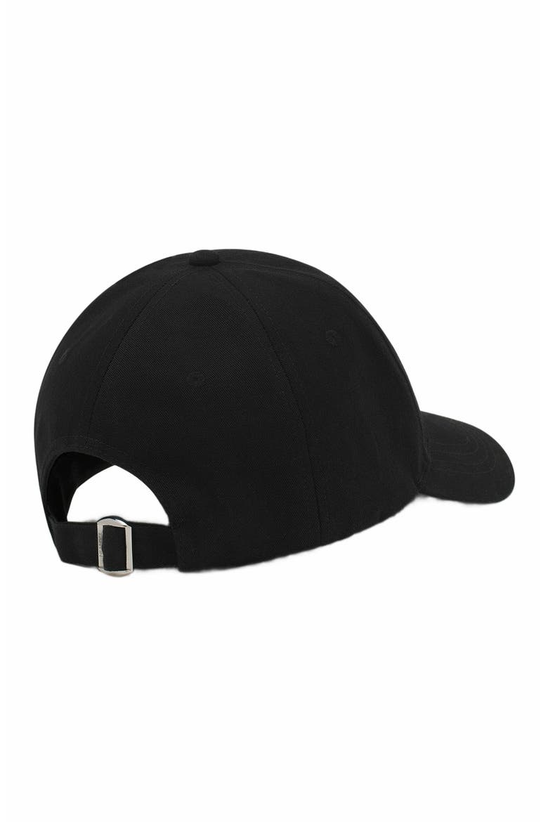 Cotton Cap, Alternate, color, Black