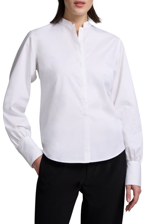 Anywhere Stretch Poplin Button-Up Shirt