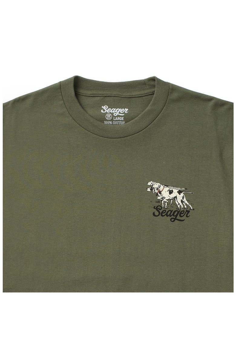 Pointer Cotton Graphic T-Shirt, Alternate, color, SURPLUS GREEN
