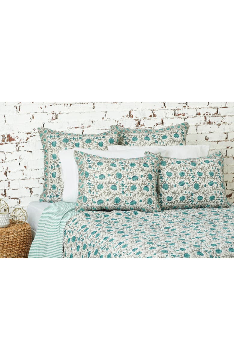 carol & frank Victory Surf Quilt, Alternate, color, Blue