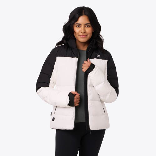 Mobile Warming Natural Down Heated Jacket In Multi