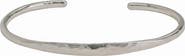 ALBISIA Simpli Cuff - Flat Hammered Top