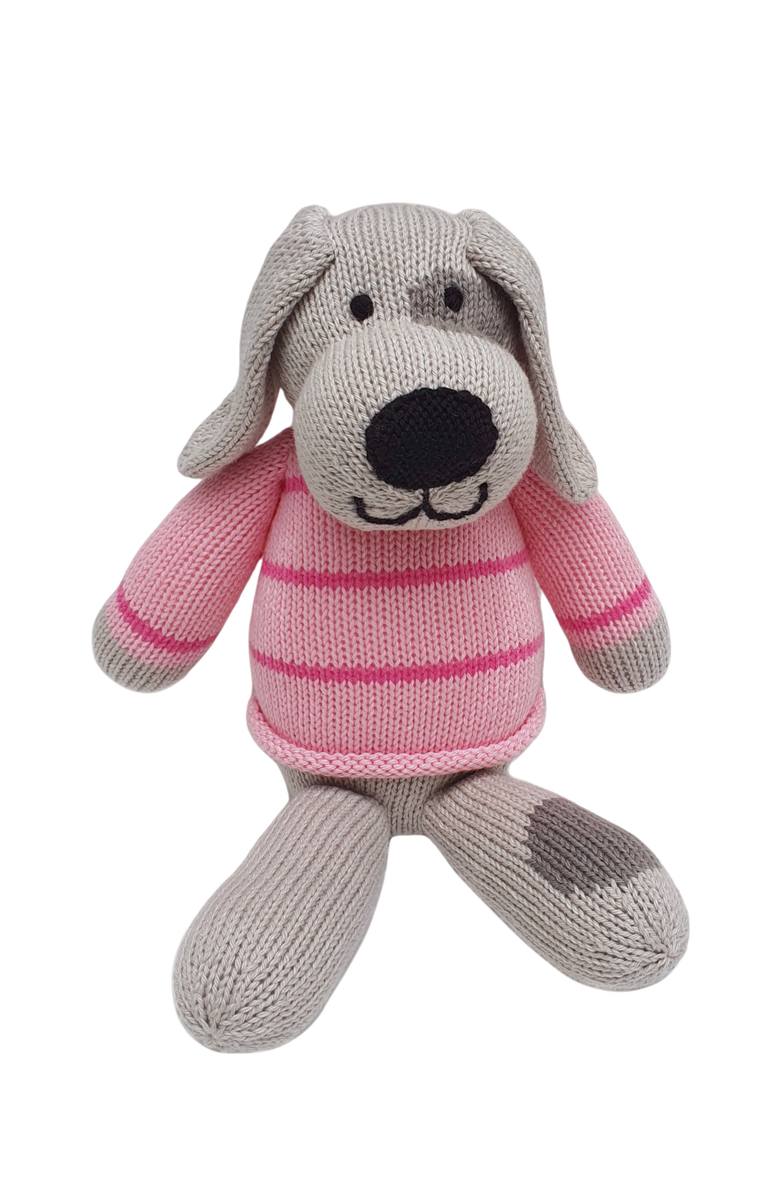 Melange Collection Pink Valentine Puppy Dog, Main, color, Pink