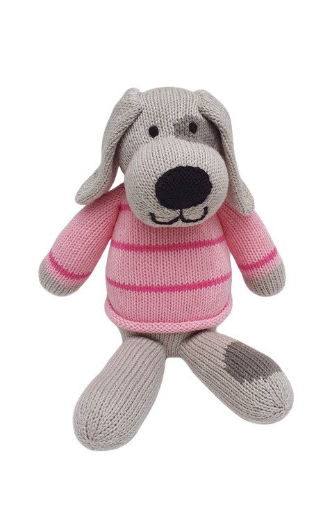 Pink Valentine Puppy Dog