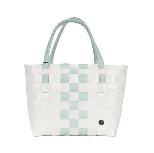 HANDED BY HANDED BY PARIS WHITES RECYCLED TOTE BAG 