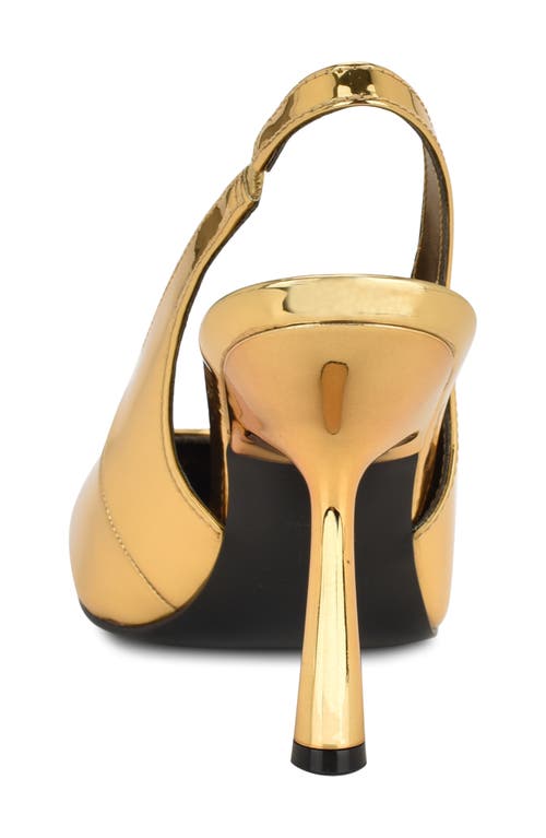 Nine West Kates Slingback Pointed Toe Pump In Multi