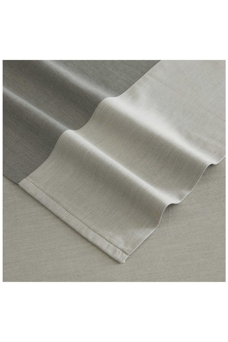 Contrast Weave 300 Thread Count Sheet Set, Alternate, color, LIGHT / MEDIUM GREEN