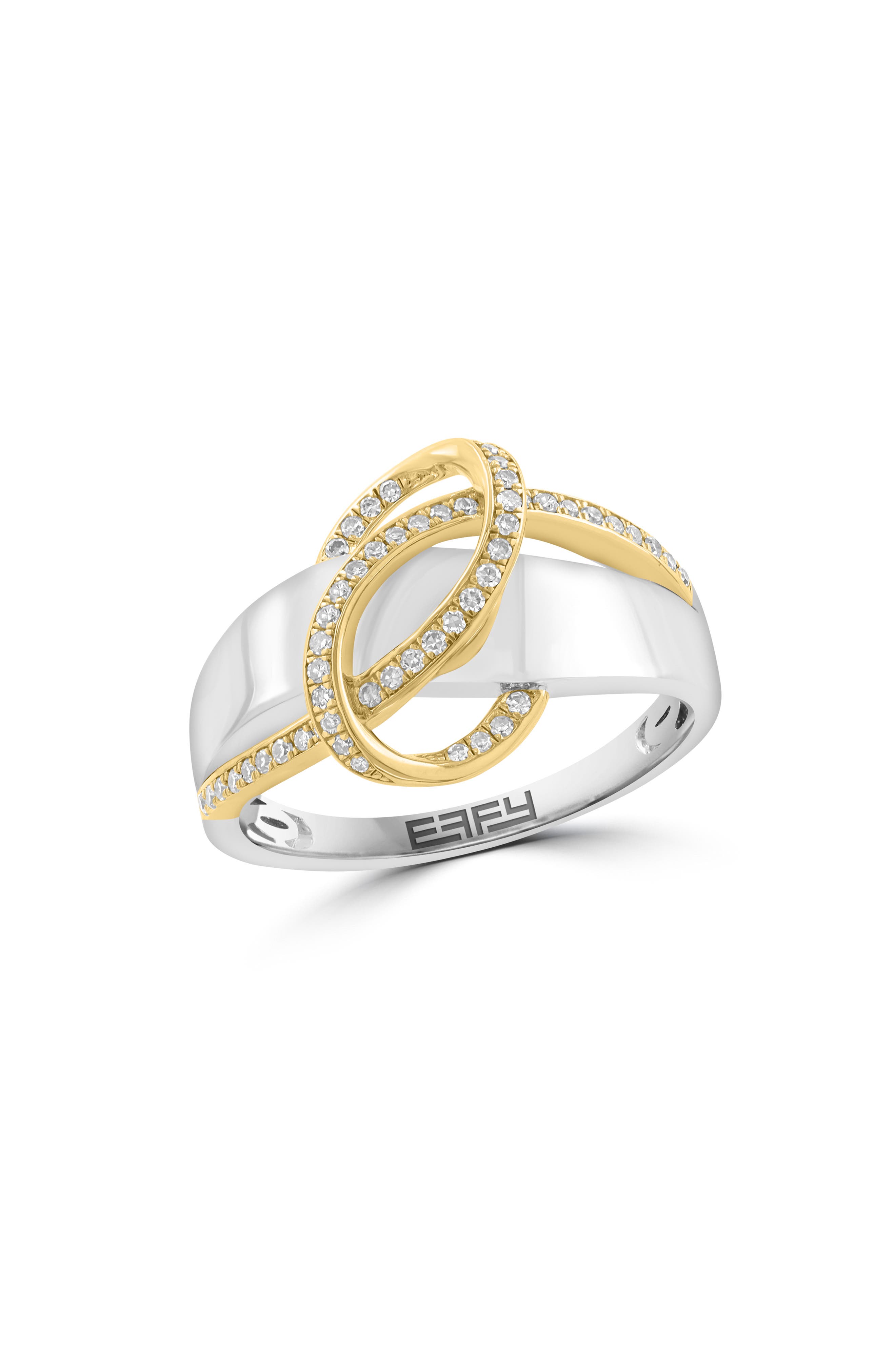 EFFY Two-Tone Diamond Ring