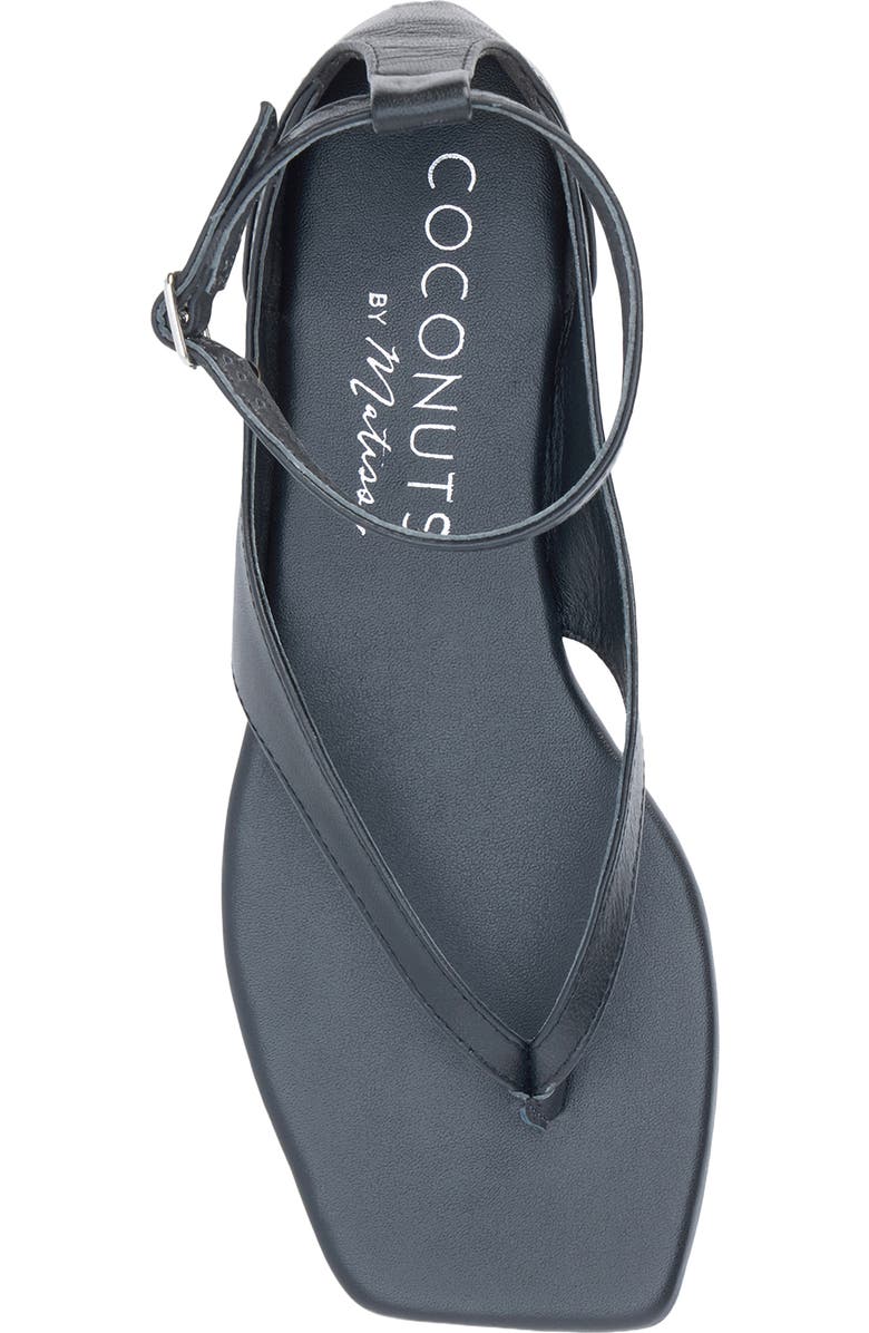 Coconuts by Matisse Kerry Ankle Strap Sandal, Alternate, color, Black Leather