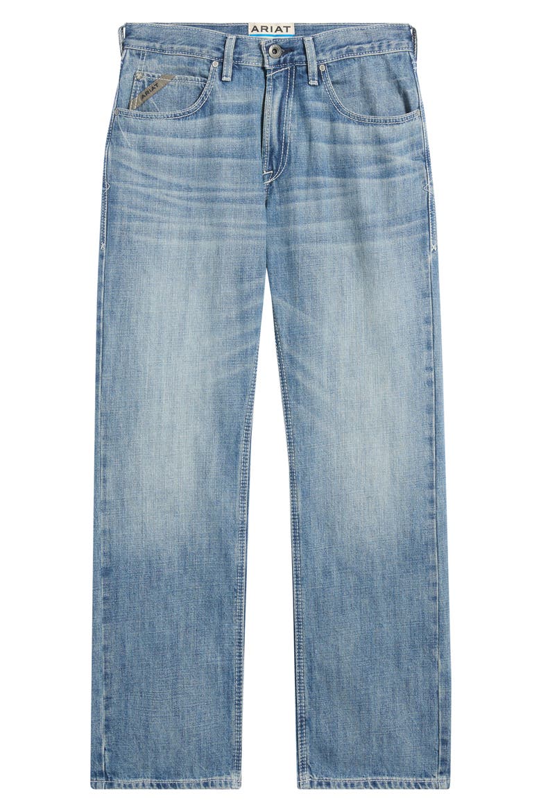 M2 Relaxed Bootcut Jeans, Alternate, color, BLUE