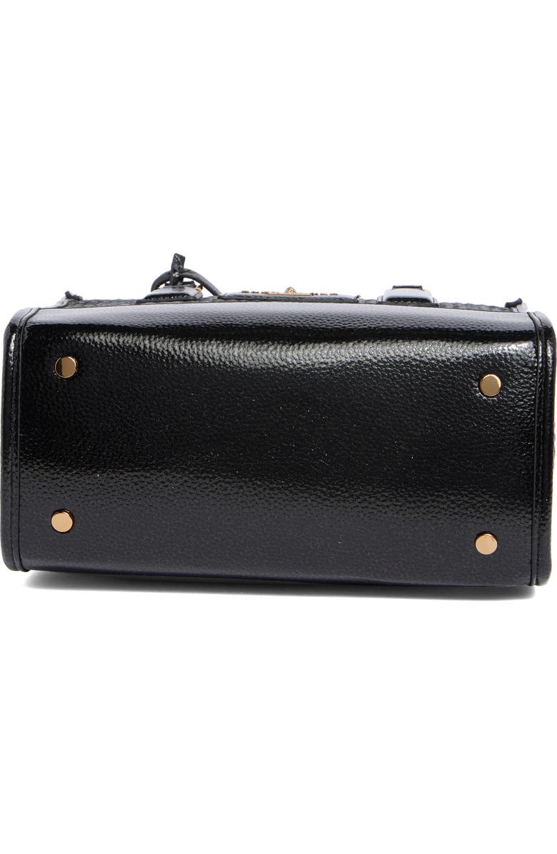 Kurt Geiger London Small Chiswick Raffia Tote Crossbody Bag, Alternate, color, Charcoal