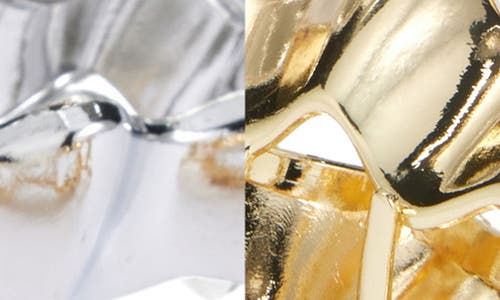 Tasha Assorted 2-pack Metallic Jaw Hair Clips In Gold Silver