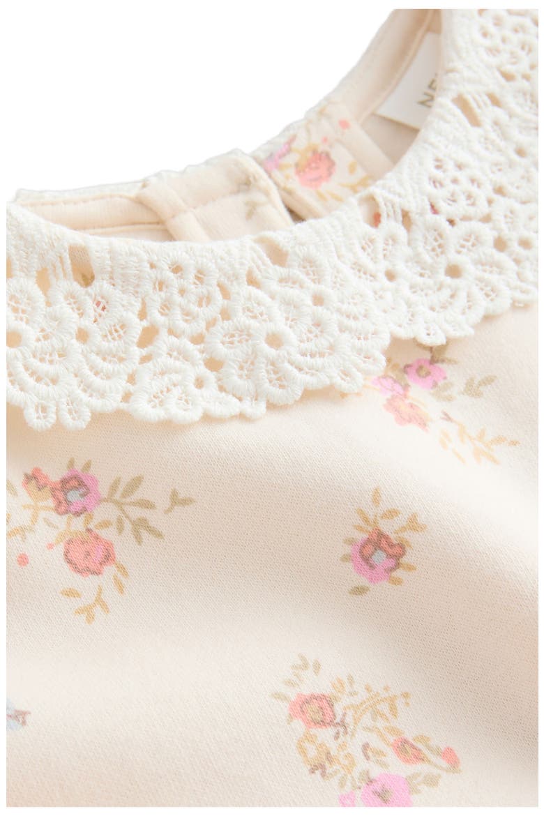 Kids' Floral Sweatshirt & Leggings Set, Alternate, color, PINK