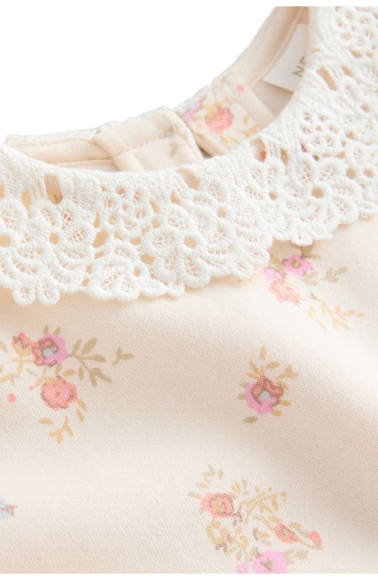 NEXT Kids' Floral Sweatshirt & Leggings Set, Alternate, color, Pink