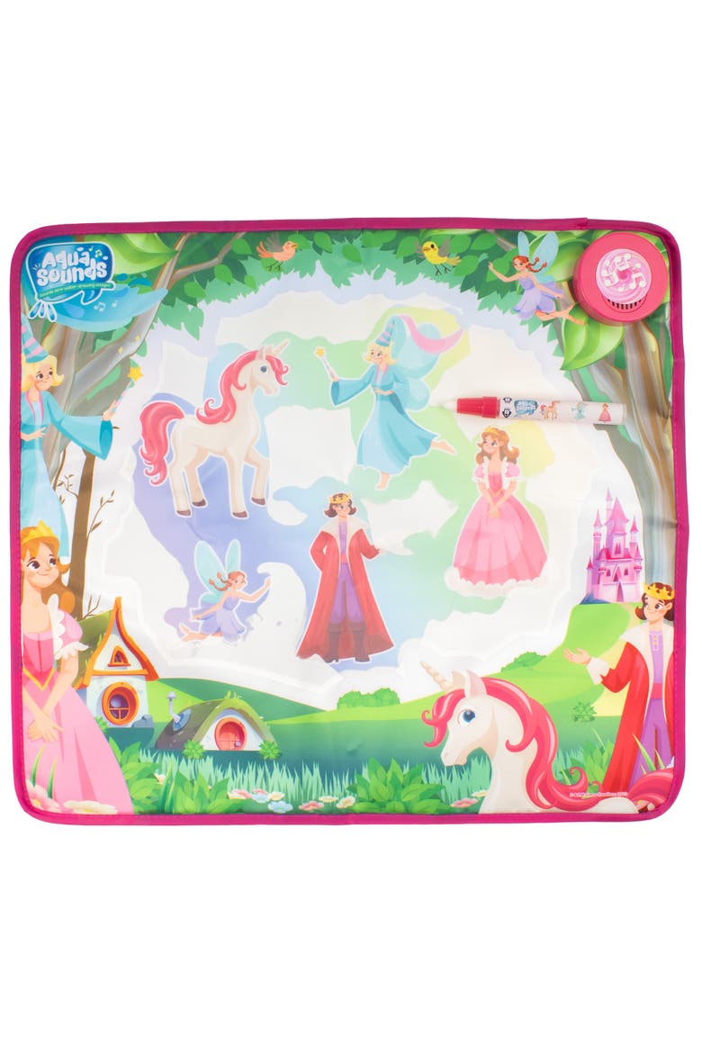 Aqua Sounds Magic Mat Fairytale Fantasy Water Drawing, Ages 2+, Alternate, color, Multicolored