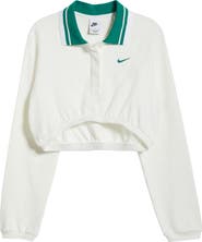 Nike Sportswear Collection Long Sleeve Crop Polo