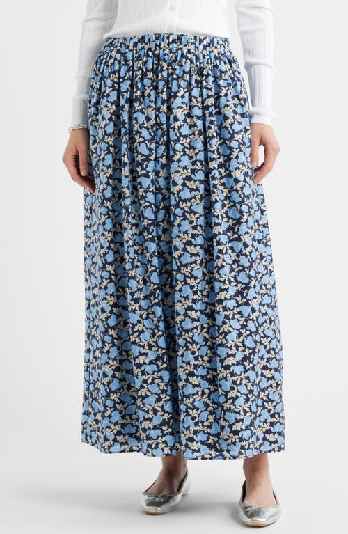 Caslonr Caslon(r) Print Pleated Maxi Skirt