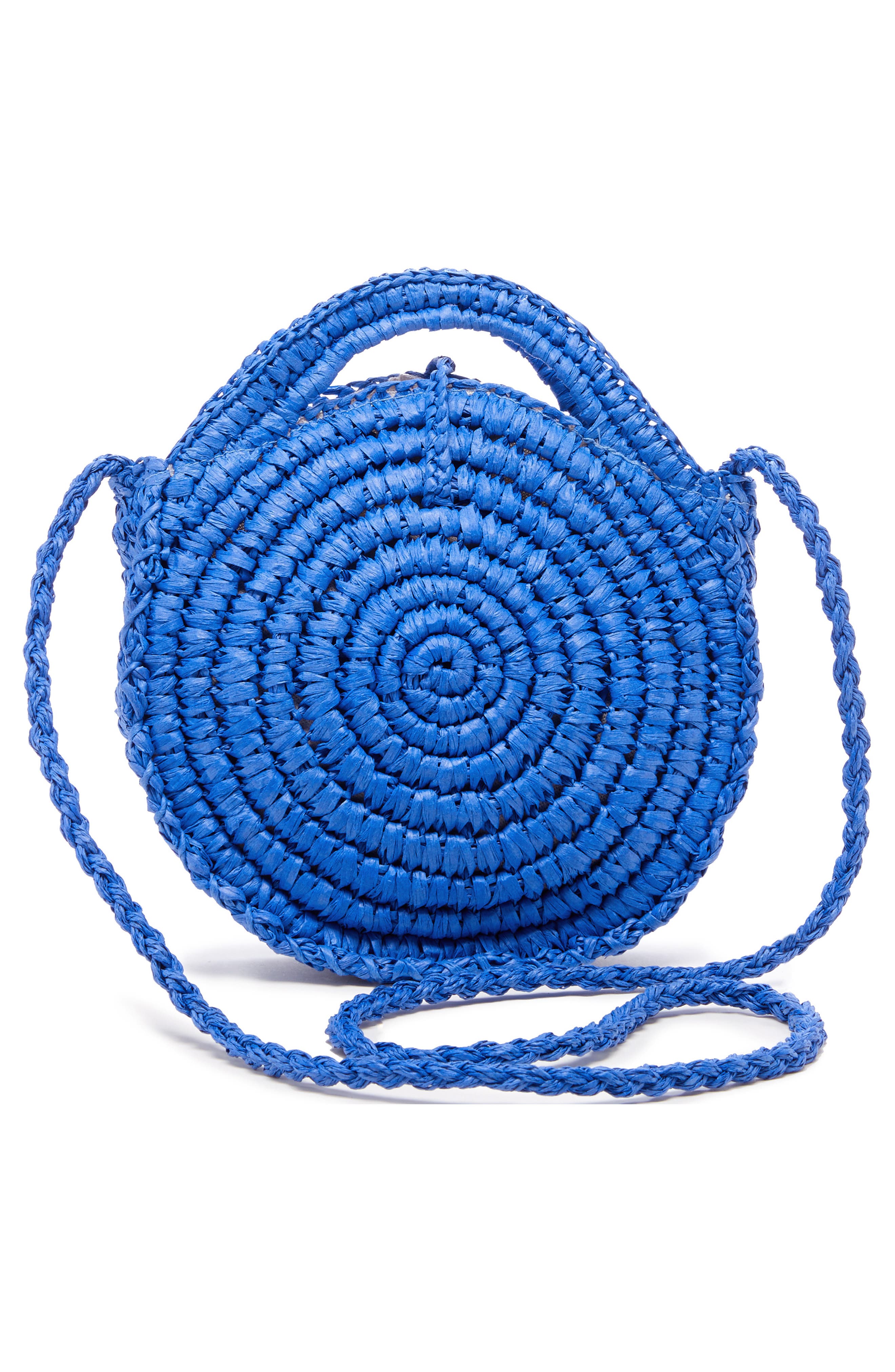 Sole Society Corby Woven Papyrus Bag, Alternate, color, 