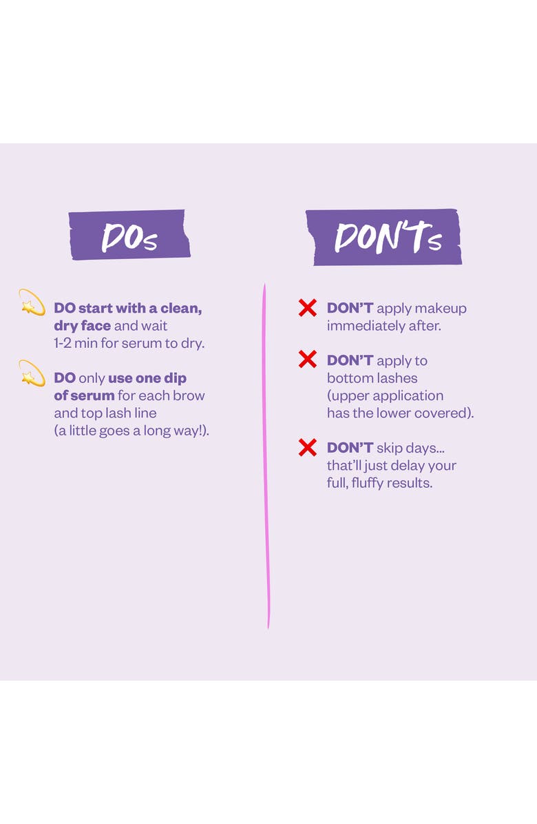 Kosas GrowPotion Fluffy Lash + Brow Boosting Serum, Alternate, color,