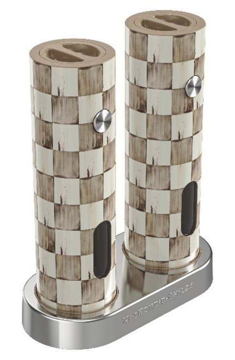 Rosy Check Electric Salt & Pepper Mill Set