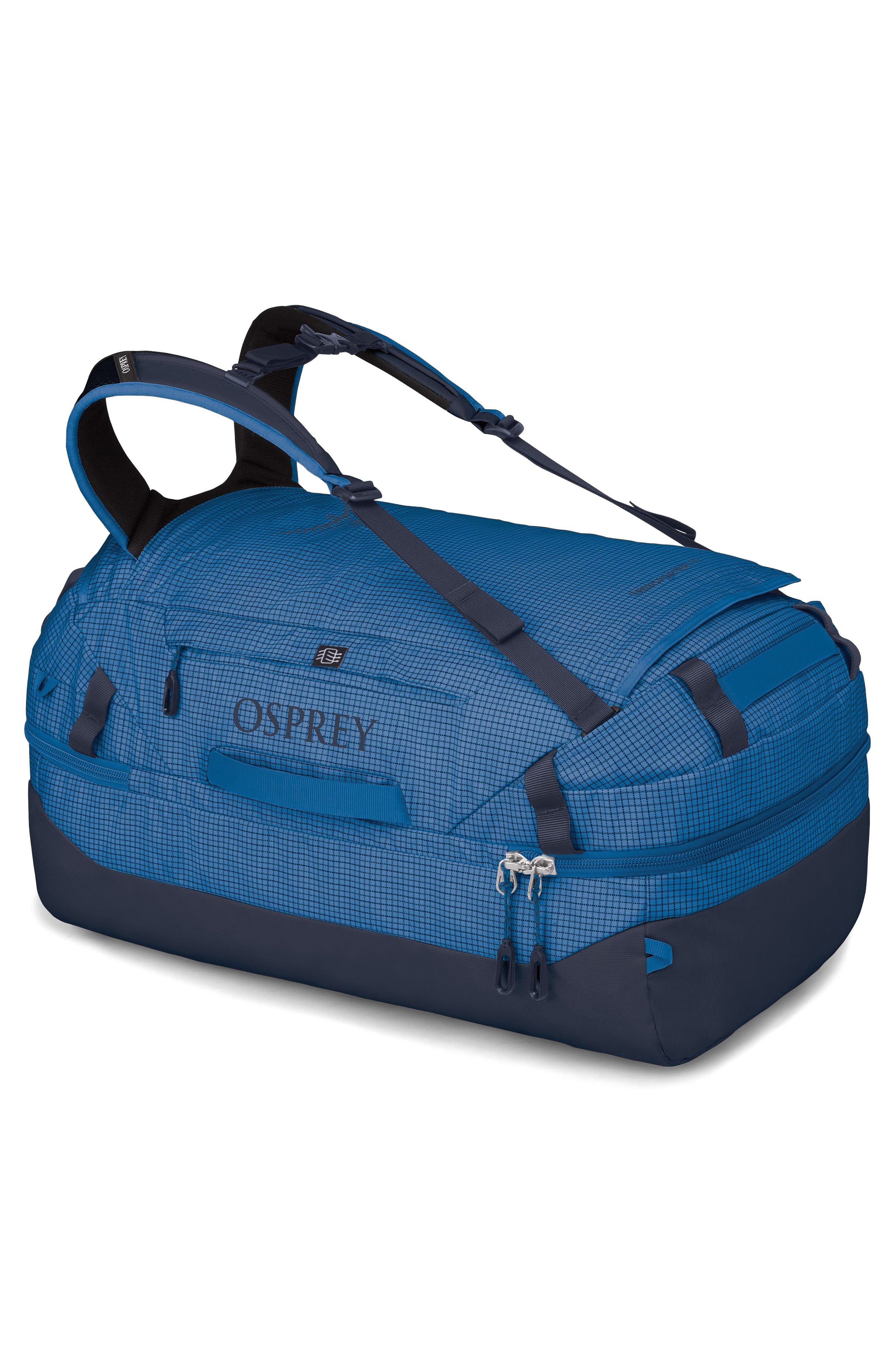 Transporter 70-Liter Squffel Duffle Luggage, Alternate, color, BLUE FLAME/NOCTURNAL BLUE