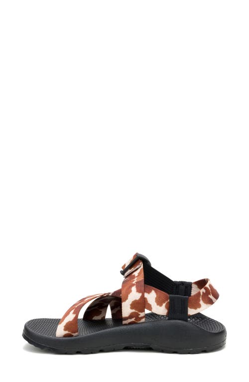 Chaco Mega Z Classic Sandal In Animal Print