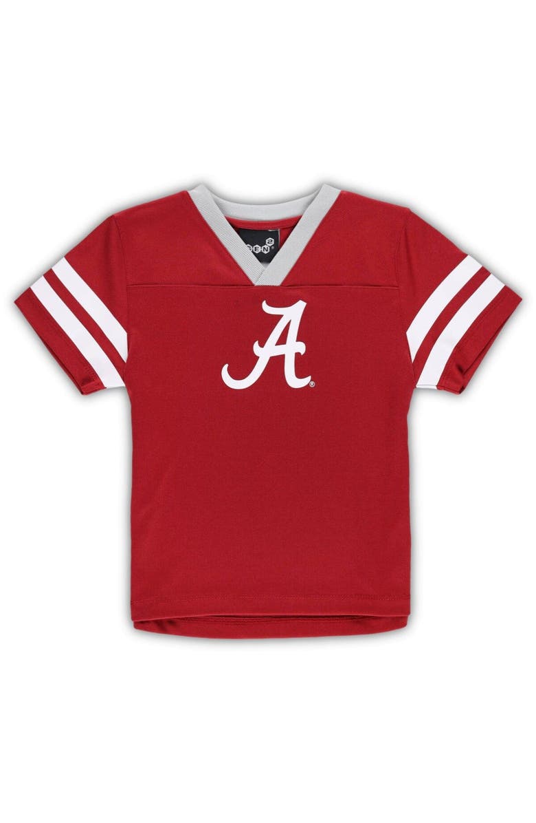 Outerstuff Toddler Crimson/Gray Alabama Crimson Tide Red Zone Jersey & Pants Set, Alternate, color, Crimson