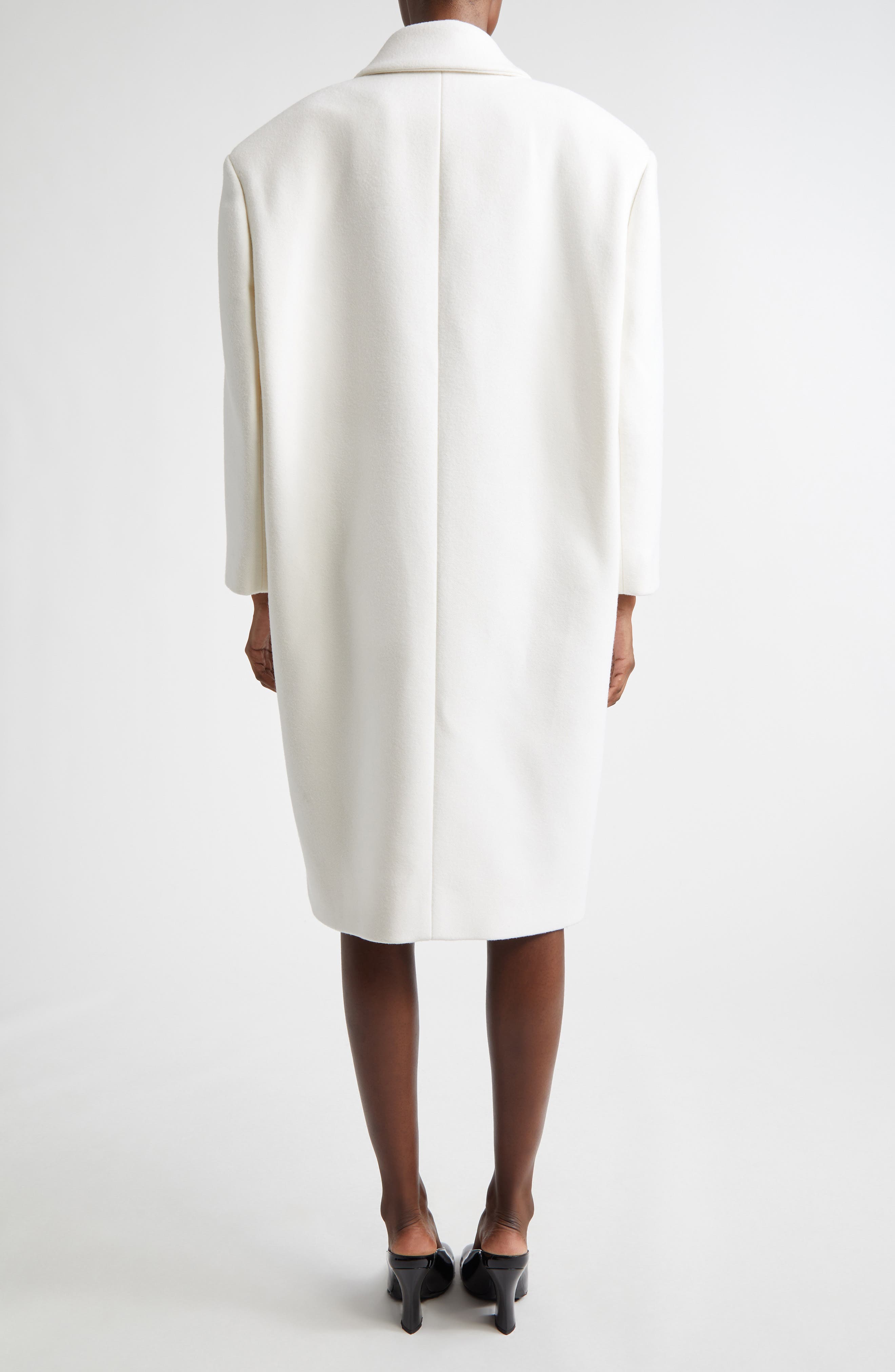 Oversized Wool Coat - image 2