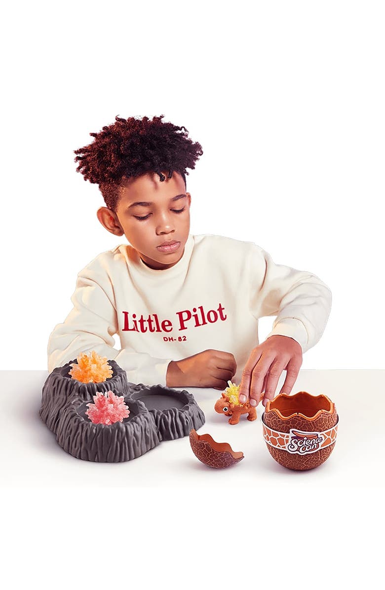 Science Can Crystal Dinosaur Growing Kit Ankylosaurus, Alternate, color, Multicolored