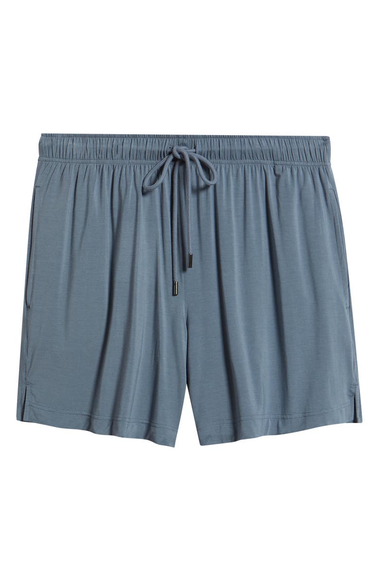 Daniel Buchler Modal Blend Pajama Shorts, Alternate, color, Air Force Blue Stripe