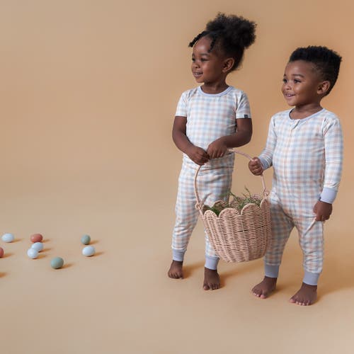 Modern Moments™ By Gerber 2-pack Unisex Tight Fitting Footless Pajamas In Blue Plaid
