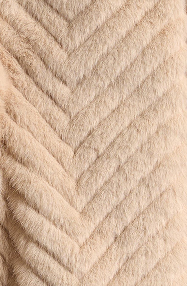 Moncler Kids' Eira Faux Fur Jacket, Alternate, color, Soft Beige