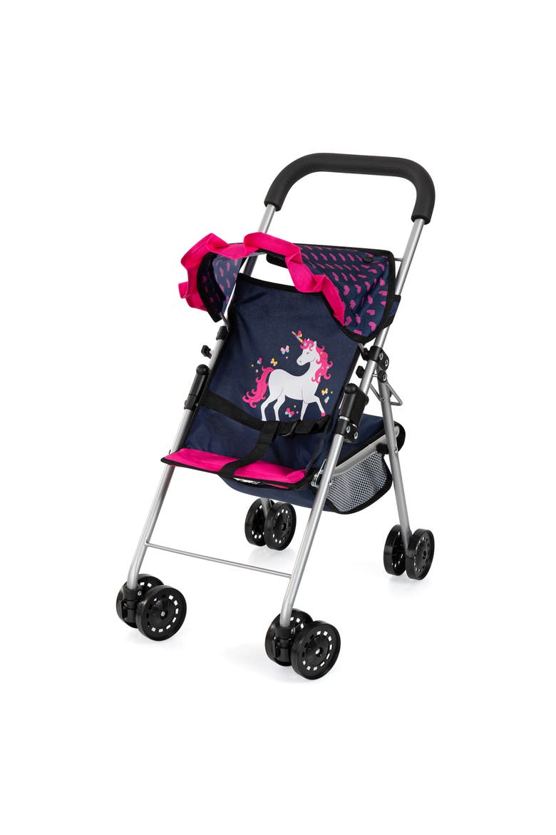 Foldable Buggy Stroller For Dolls Up to 18 inches, Main, color, Multicolored