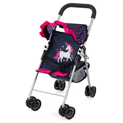 Foldable Buggy Stroller For Dolls Up to 18 inches