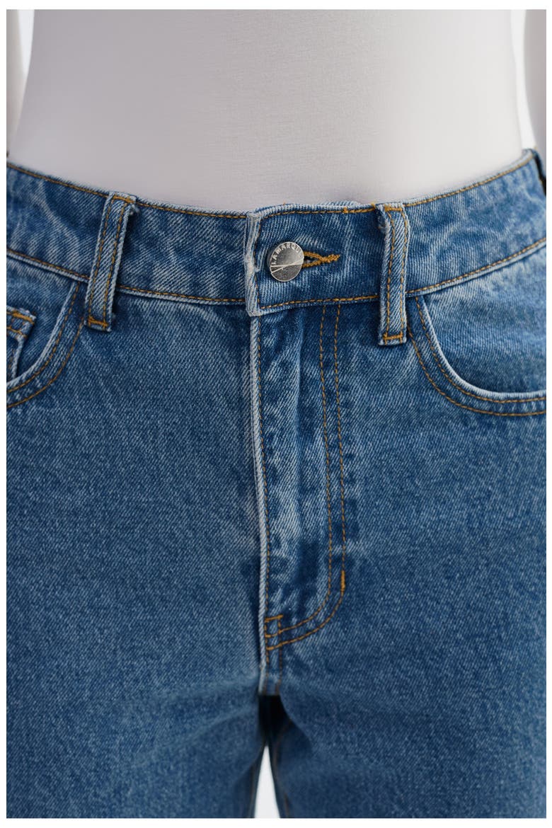 Shannon D | Denim Pants, Alternate, color, Mid Blue Wash