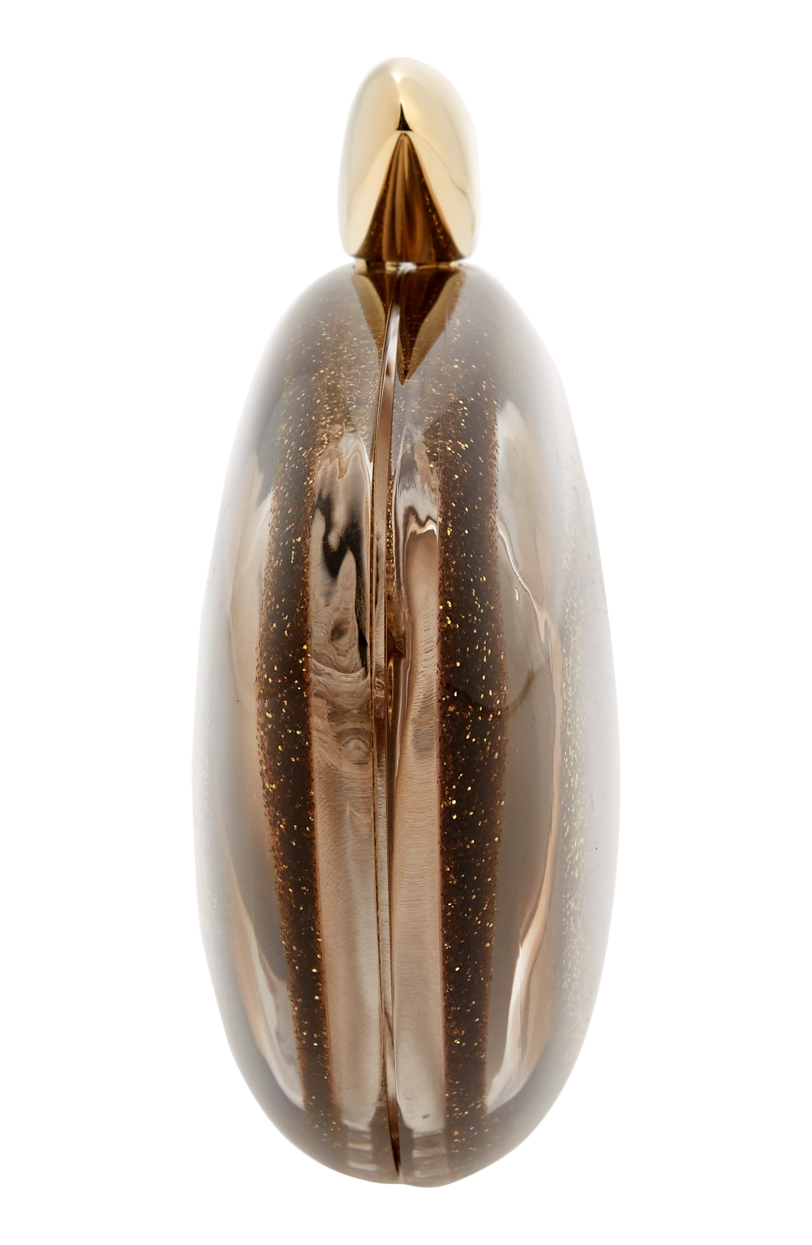 Benedetta Bruzziches Armonia Glitter Plexiglas<sup>®</sup> Clutch, Alternate, color, 