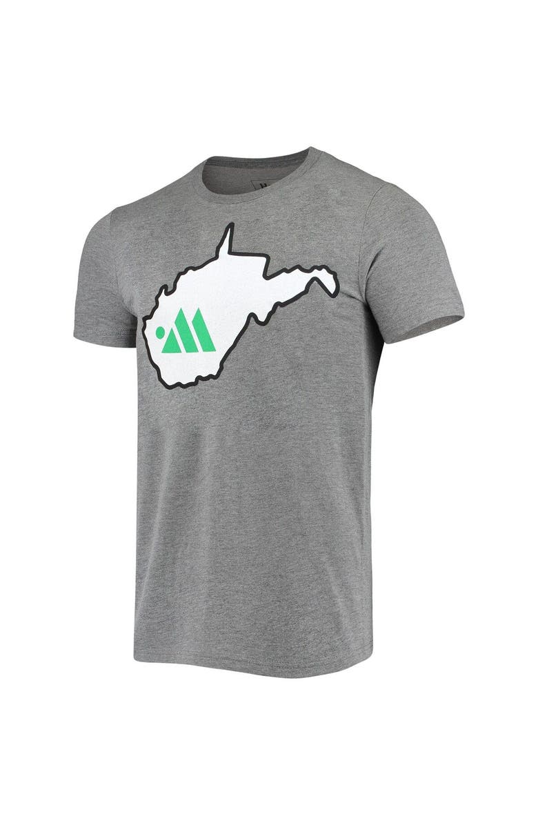 HOMEFIELD Men's Homefield Heather Gray Marshall Thundering Herd Vintage 1975 Helmet T-Shirt, Alternate, color, 