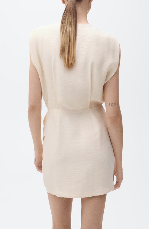 Shop Mango Faux Wrap Minidress