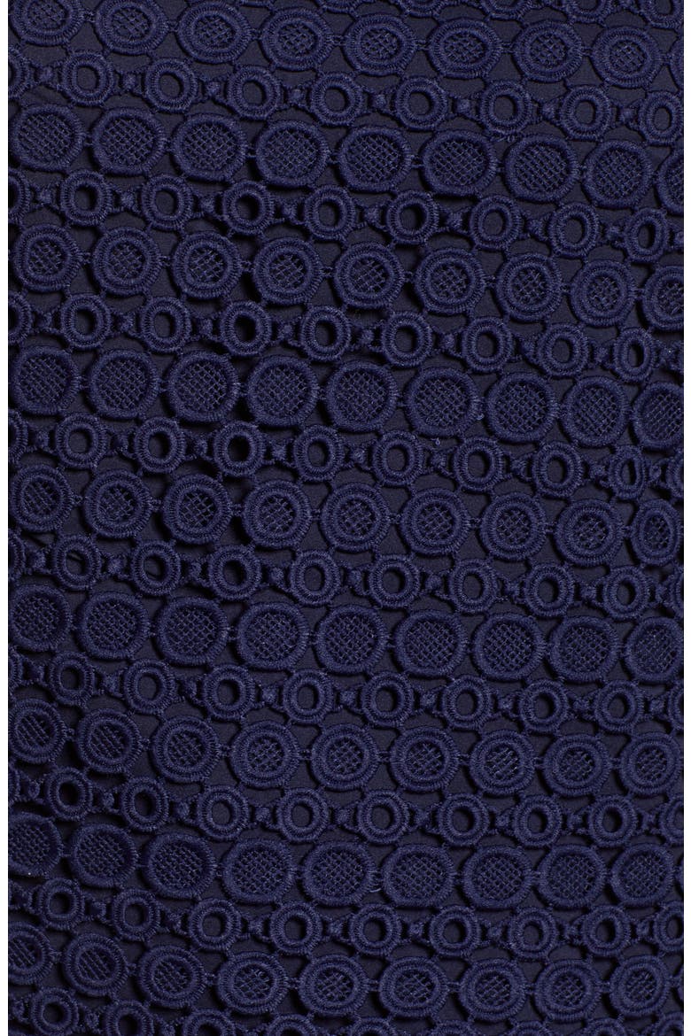Eyelet Sleeveless Top, Alternate, color, NAVY PEACOAT