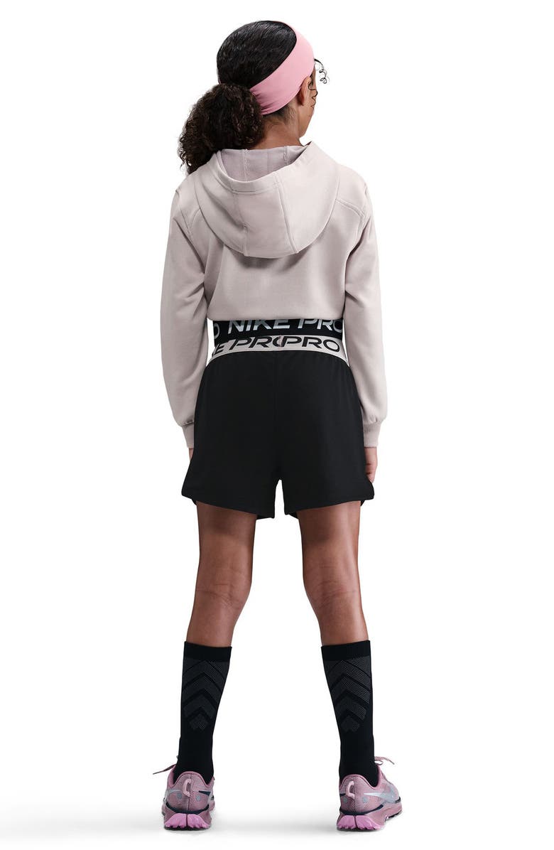 Nike Kids' Dri-FIT Zip-Front Hoodie, Alternate, color, Platinum Violet/ Violet/ White