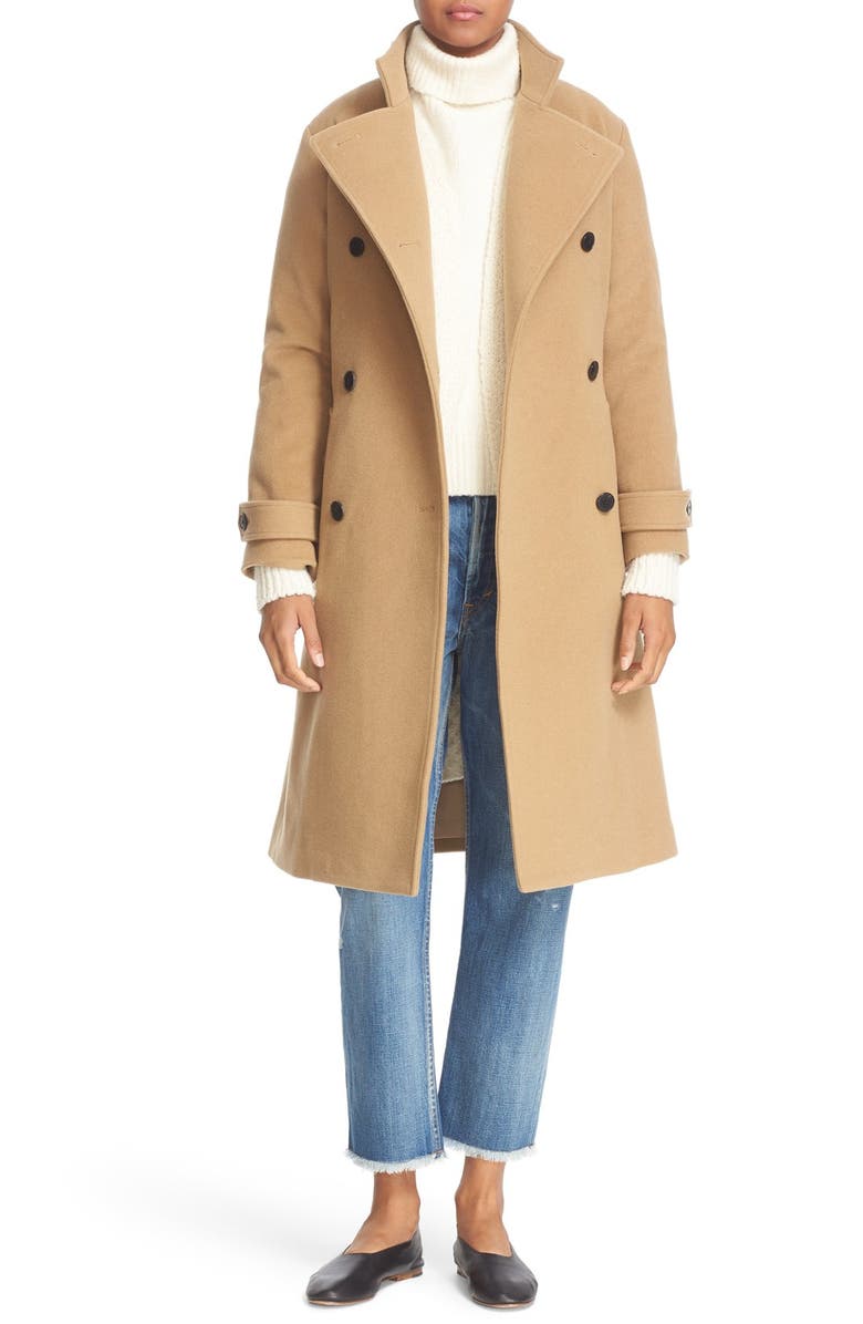 Vince Wool Blend Turtleneck, Alternate, color,