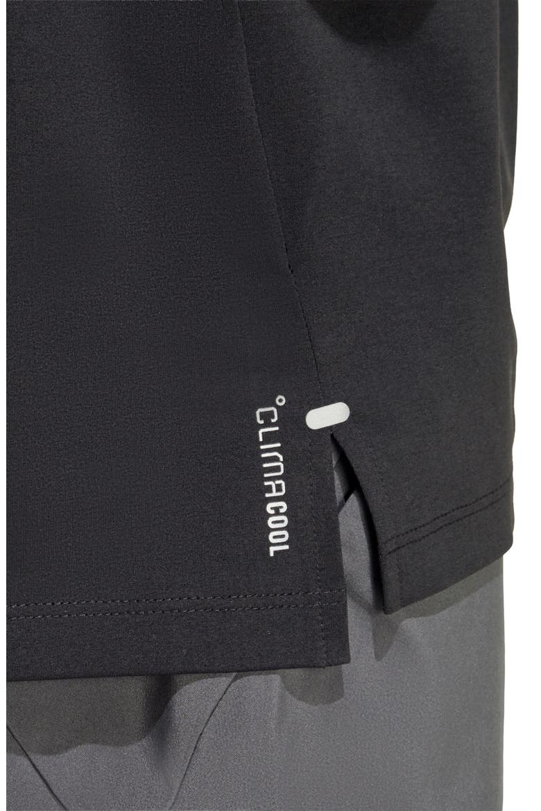 ADI365 Running Climacool Iconic T-Shirt, Alternate, color, BLACK