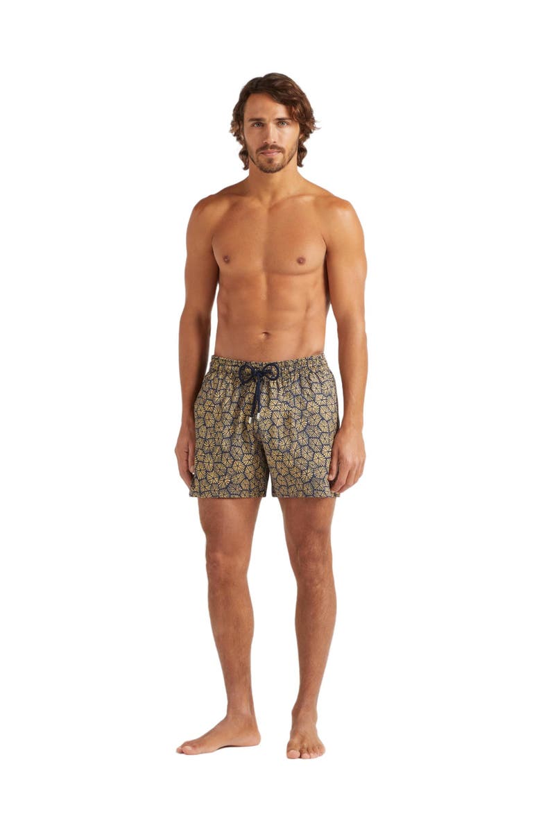 Vilebrequin Men's Carapaces Swim Shorts, Main, color, 