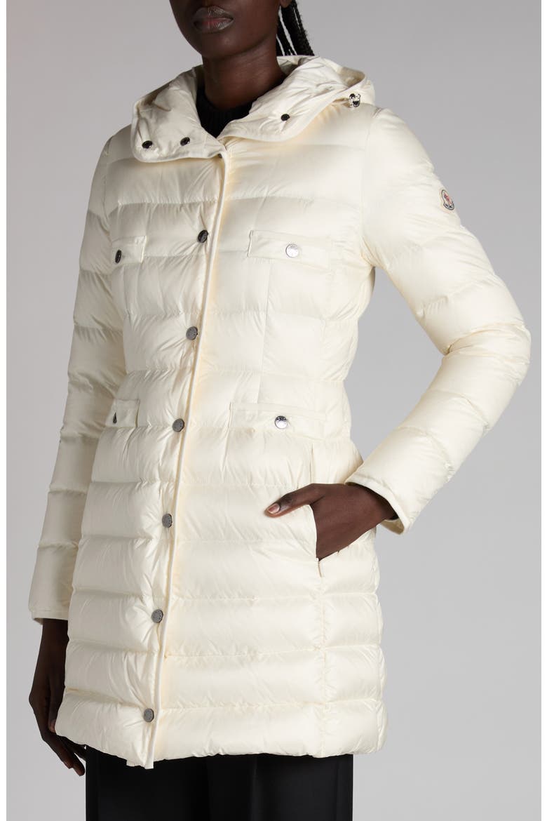Hirma Down Long Parka, Alternate, color, SILK WHITE