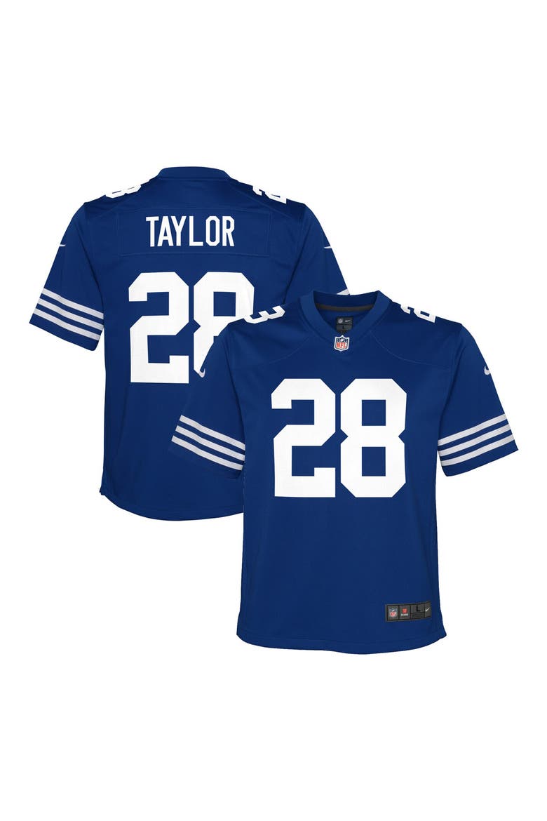 Youth Nike Jonathan Taylor Royal Indianapolis Colts Alternate Game Jersey, Alternate, color, ROYAL