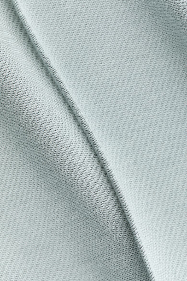 Crease-front Jersey Pants, Alternate, color, Light dusty turquoise