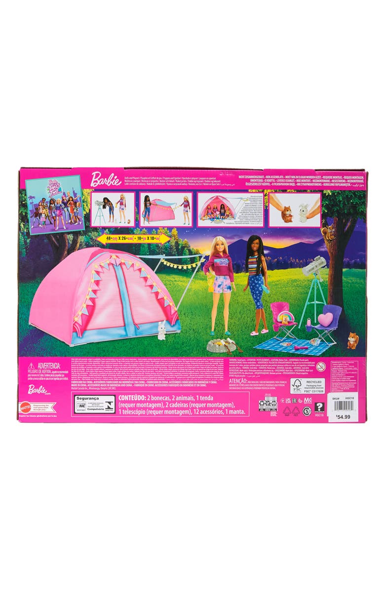 Mattel Barbie<sup>®</sup> Let's Go Camping<sup>™</sup> Tent, Alternate, color, 