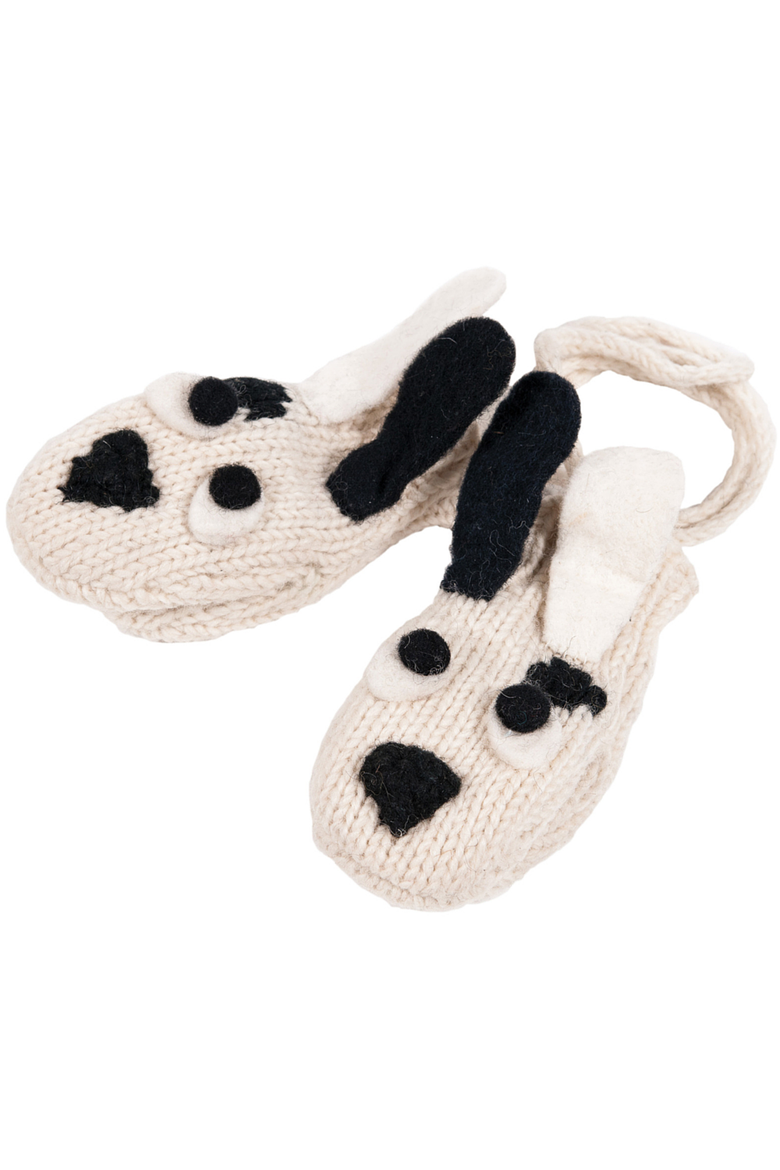 Puppy2 Mittens, Main, color, White