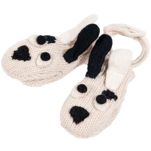 Nirvanna Designs Puppy2 Mittens In White