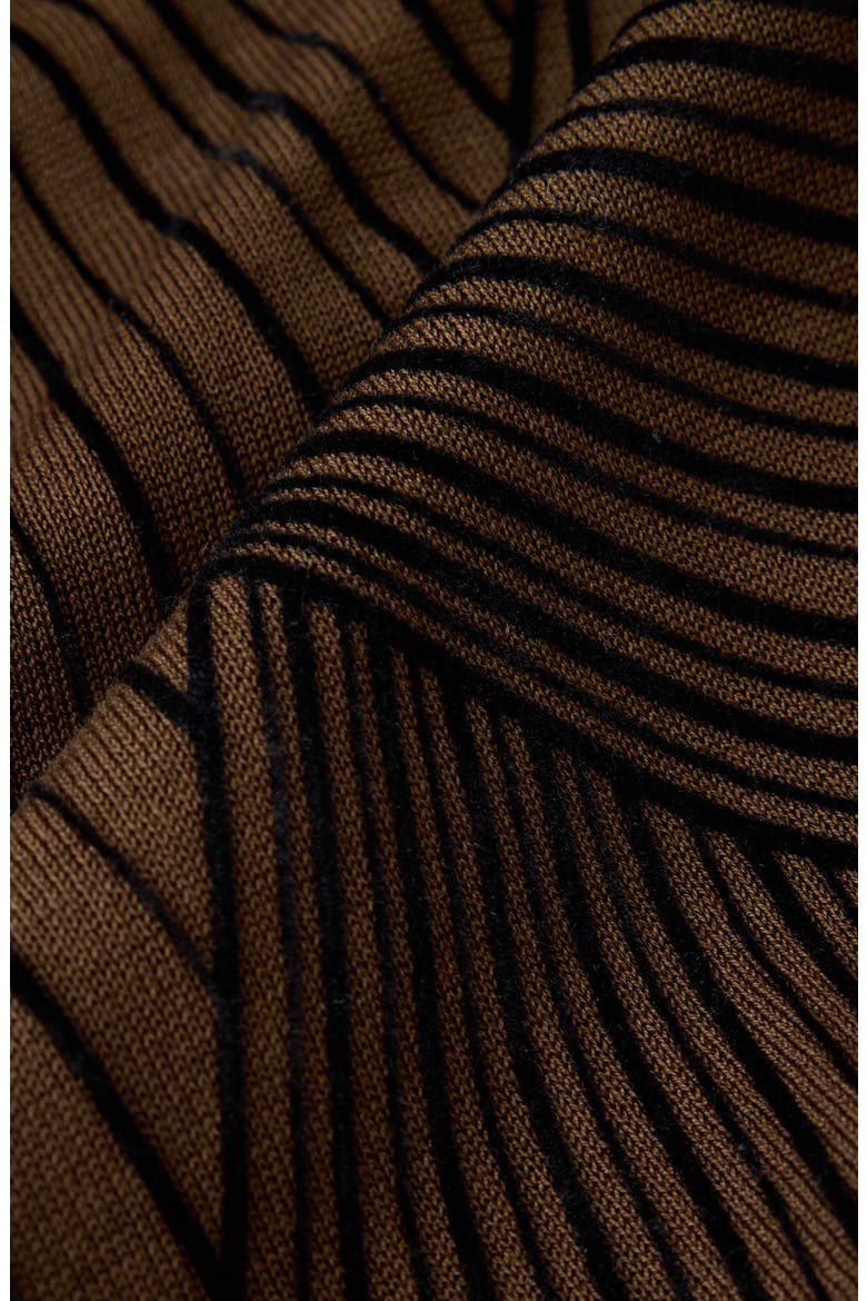 Dorian Knit Button-Up Shirt, Alternate, color, DARK BROWN